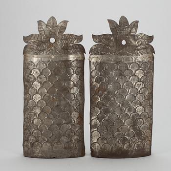 LAMPETTPAR, plåt, 1800-talets slut.