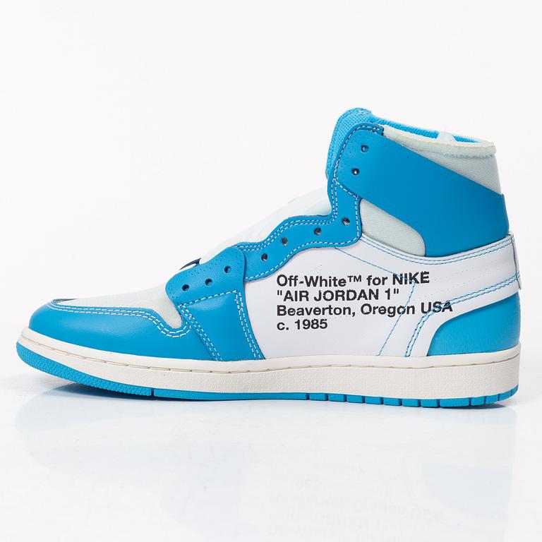 Nike X Off White, Air Jordan X Off White NRG, sneakers, storlek eur 42,5 / Us 9.
