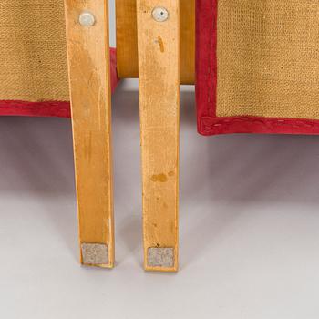 Alvar Aalto, nojatuolipari, malli 34 O.Y. Huonekalu- ja Rakennustyötehdas A.B. 1900-luvun puoliväli.