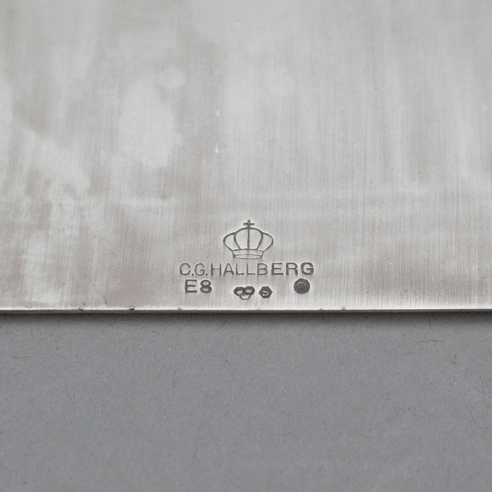 GRÖNLANDSFLYGNING, FLYGMEMORABILIA, 3 delar, silver, bla Kungliga Svenska Aeroklubben, 1930-31.