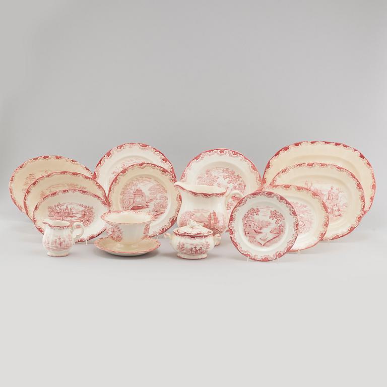 A 69 piece 'Bengali' creamware dinner service from Rörstrand, 1948-.