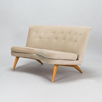 Carl Gustaf Hiort af Ornäs, sohva, "Kim", Puunveisto Oy, 1950-luku.