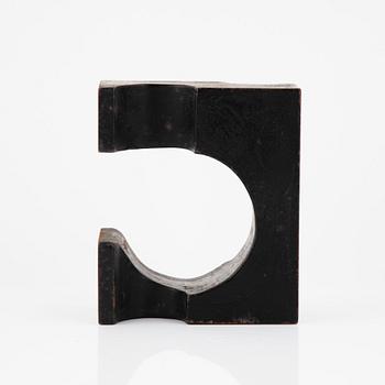 Björn Selder, sculpture, signed, numbered, iron.