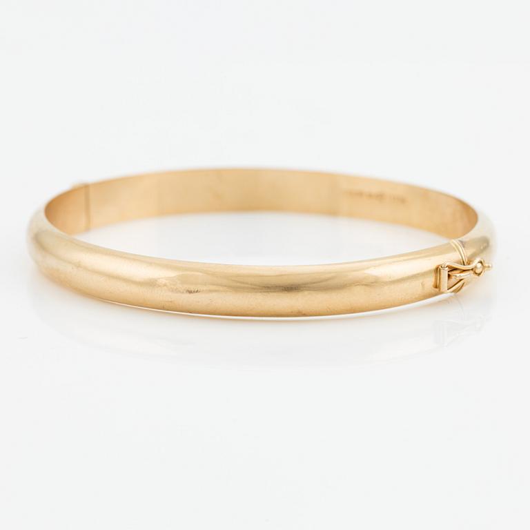 Armring, 18K guld, Ceson, Göteborg 1959.