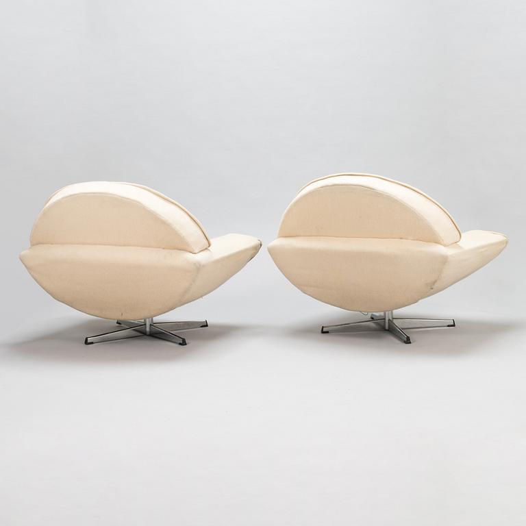 Johannes Andersen, Three-piece 1960's/70's 'Capri' sofa suite for Trensum Möbelfabrik.