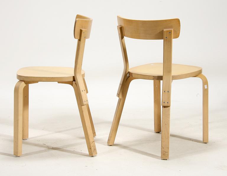 STOLAR, ett par, design Alvar Aalto.