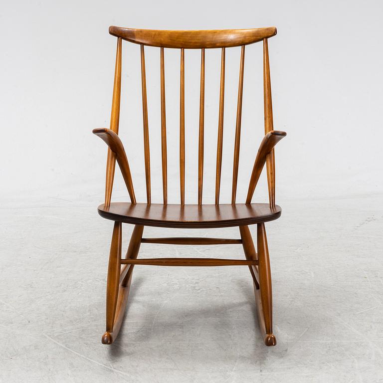 Illum Wikkelsø, gungstol, "Gyngestol Nr. 3",  Eilersen, 1900-talets mitt.