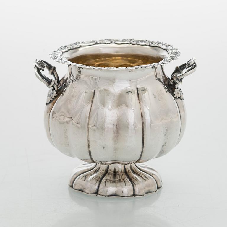 Jonas Lampén, sokerikko, hopeaa, Viipuri, 1863.