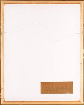 ALBIN AMELIN, krita, ej signerad.