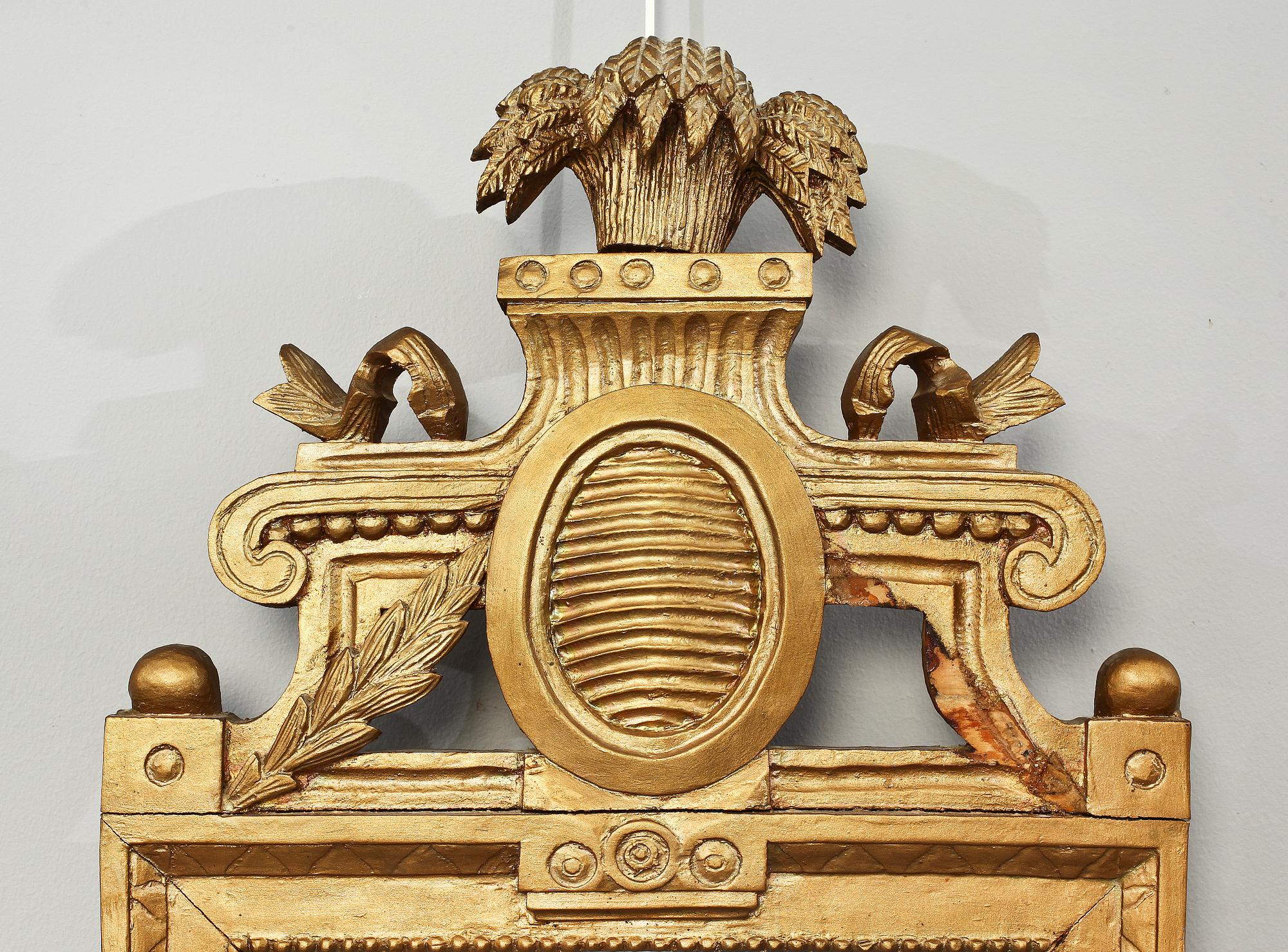 SPEGEL, gustaviansk stil, 1800-tal.