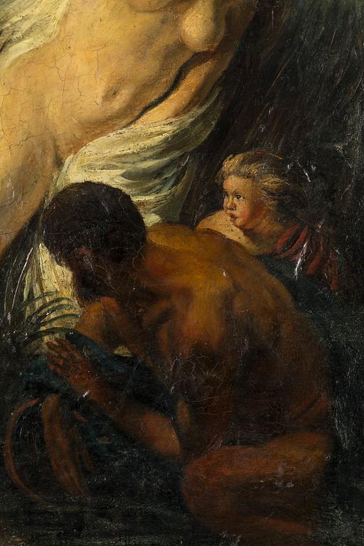 OKÄND KONSTNÄR, olja på duk, 1800-tal.