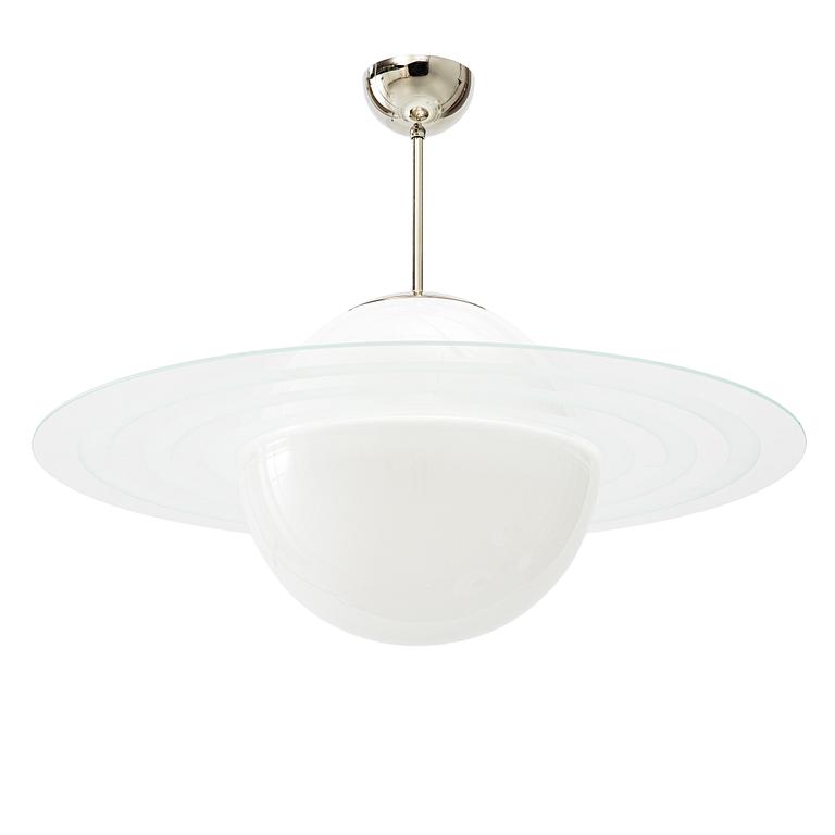 A 'Saturn' ceiling lamp, second half of the 20th century.