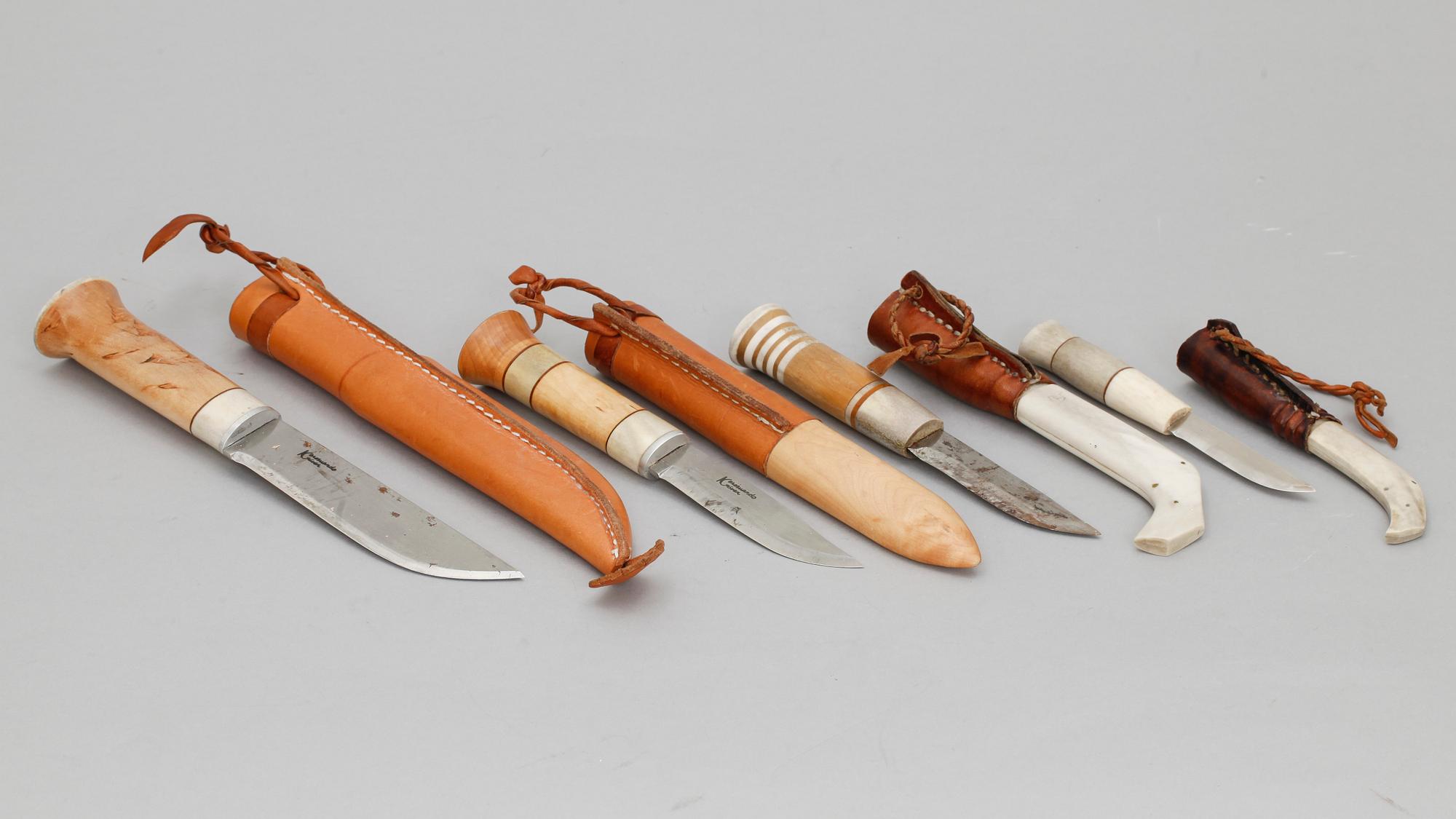 KNIVAR, 4 st, 1900-tal.