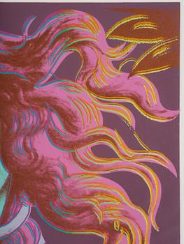 Andy Warhol, "Venus", ur: "Details of renaissance paintings (Sandro Botticelli, Birth of Venus, 1482)".