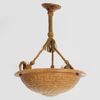 A ceiling pendant, 1920s.