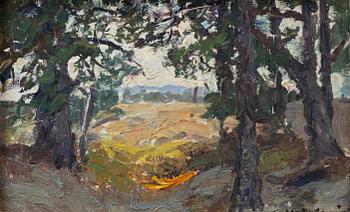 Gottfrid Kallstenius, Forest clearing.