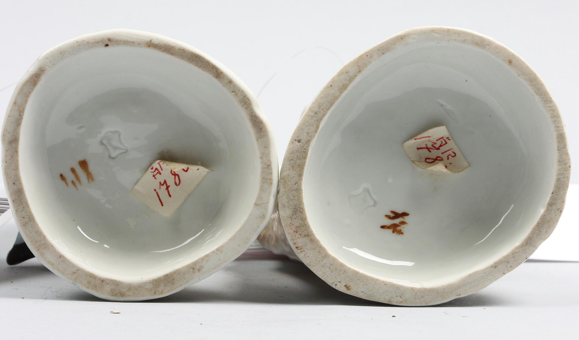 FIGURINER, 2 st, porslin. 1800/1900-tal.