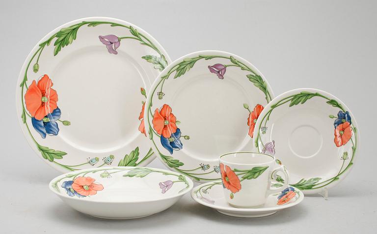 SERVISPORSLIN, 23 del, "Amapola", Villeroy & Boch.