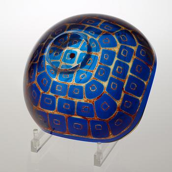 A Sven Palmqvist Ravenna glass bowl, Orrefors, 1969.