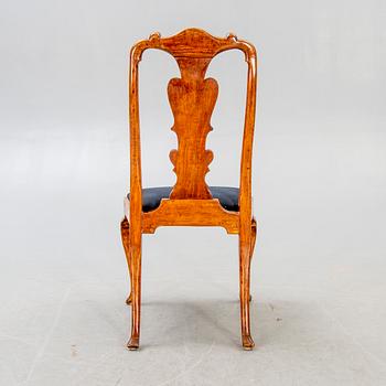 A Louis XV chair mid 1700s.