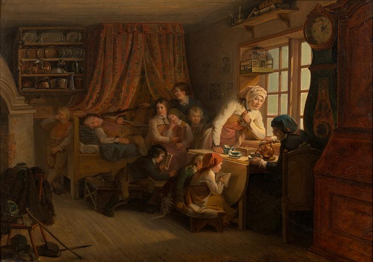 Robert Wilhelm Ekman, Hetki talonpoikaistuvassa.