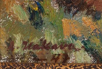 AALE HAKAVA (FINLAND), olja på duk, signerad och daterad -47.