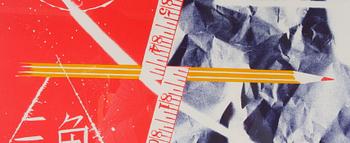 JAMES ROSENQUIST (USA) , färglitografi, sign o numr 86/90, dat 1973.