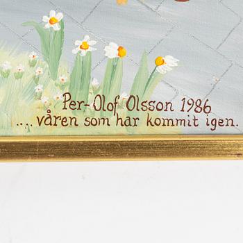 Per Olof Olsson, "Ja det är"/ "Våren som har kommit igen", diptyk.