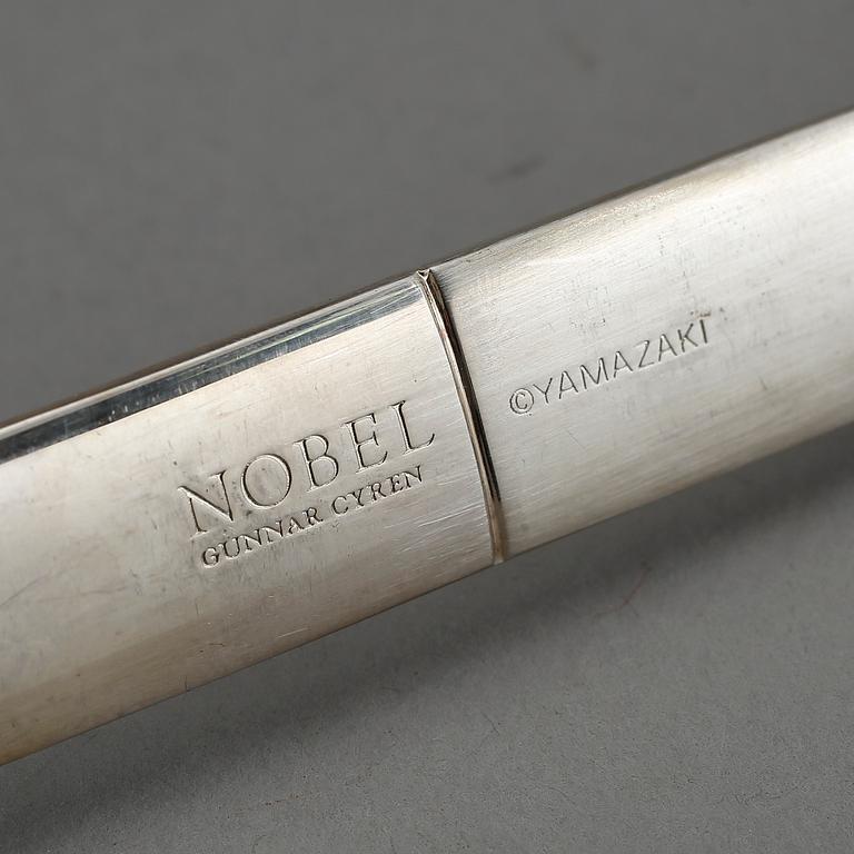 BESTICK, 13 delar, rostfritt stål, "Nobel", Gunnar Cyrén, Yamazaki, Gense.