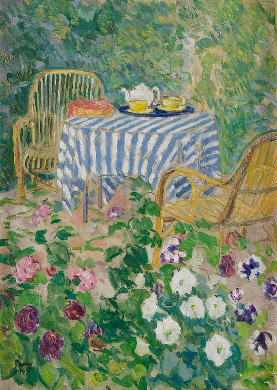 Arthur Percy, Summer in the garden.
