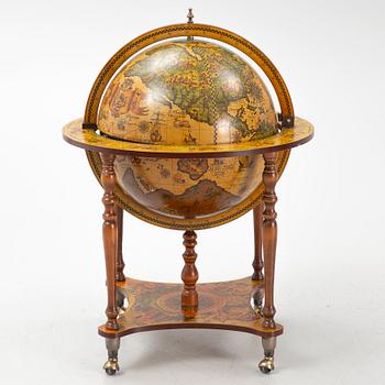 A bar globe, second half of the 20th Century.