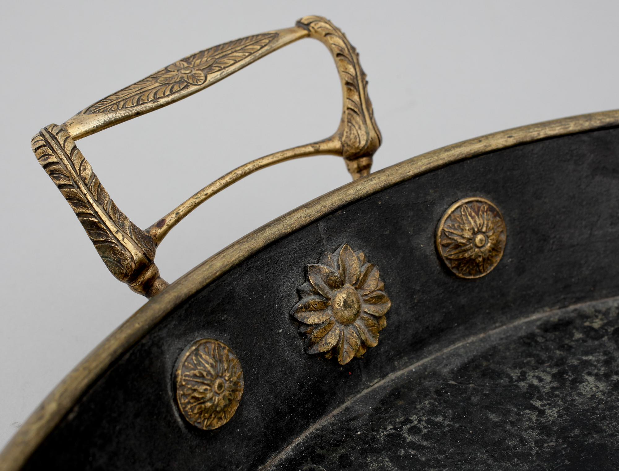 BRICKA, plåt, 1800-tal.