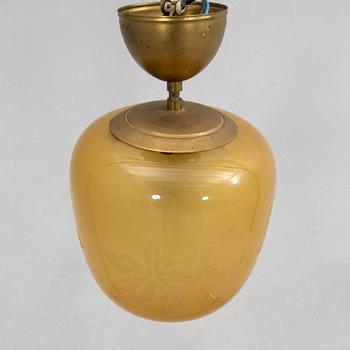 Ceiling lamp, 1940s.