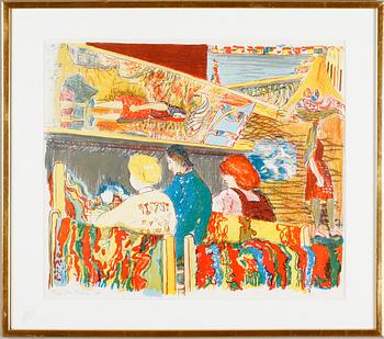 SVEN X:ET ERIXSON, färglitografi, signerad och daterad -46, numrerad 15/25.