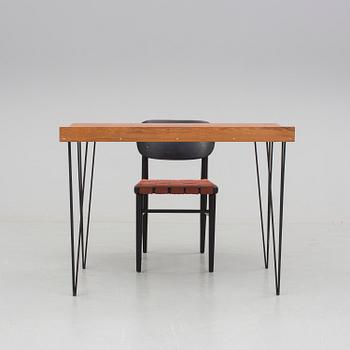 SKRIVBORD och STOL, 1950/60-tal.
