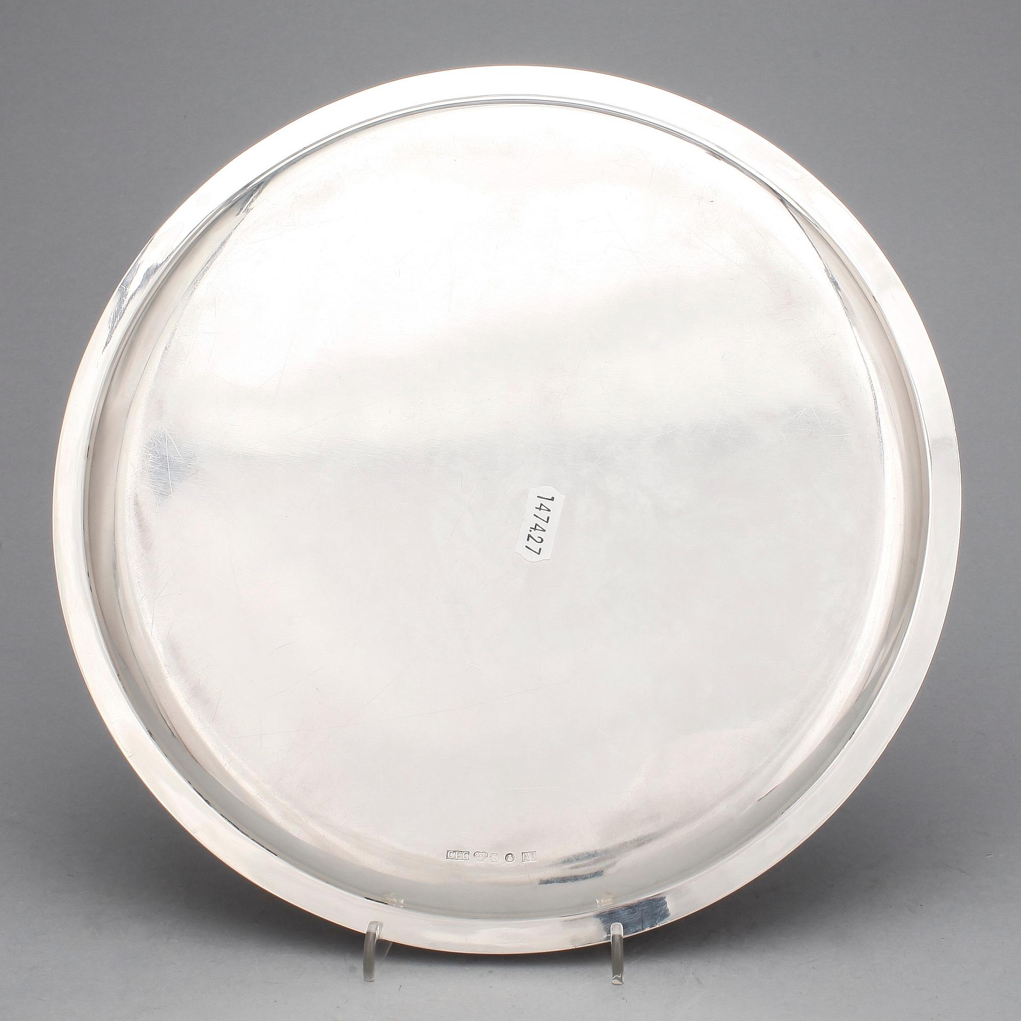 FAT, silver. C F Carlman, Stockholm, 1951. Vikt 752 gram.