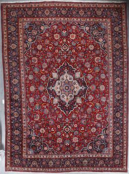 SEMI-ANTIQUE KASHAN, ca 437x321 cm.