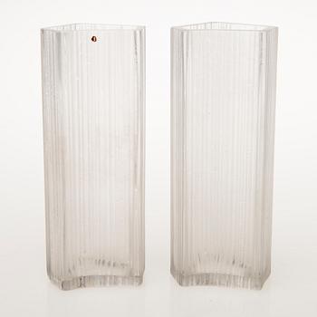 TAPIO WIRKKALA, two '3504' vases, signed Tapio Wirkkala.