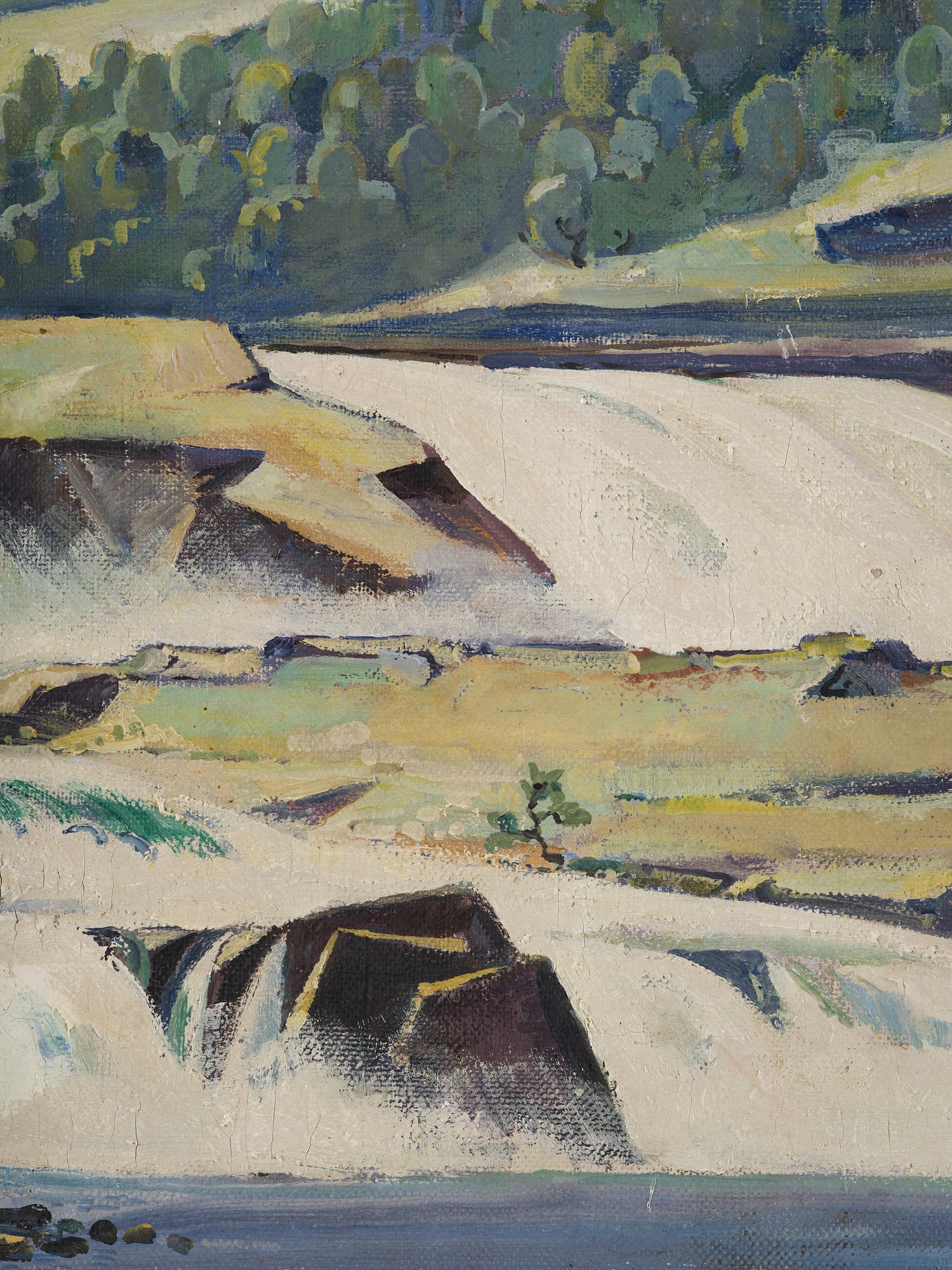Edvin Ollers, "Stora sjöfallet".