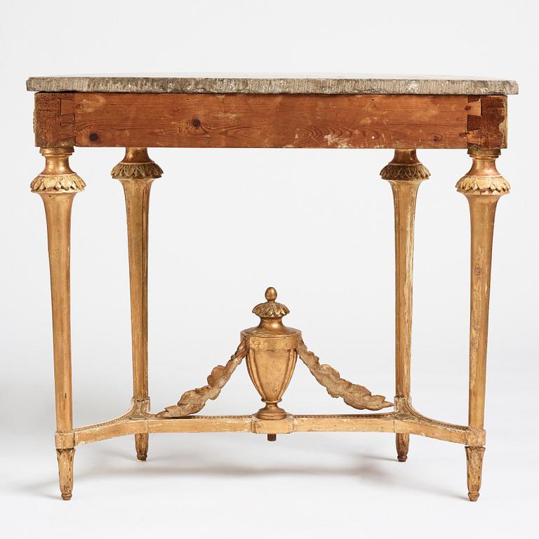 Konsolbord, Stockholmsarbete 1700-talets andra hälft, Gustavianskt.