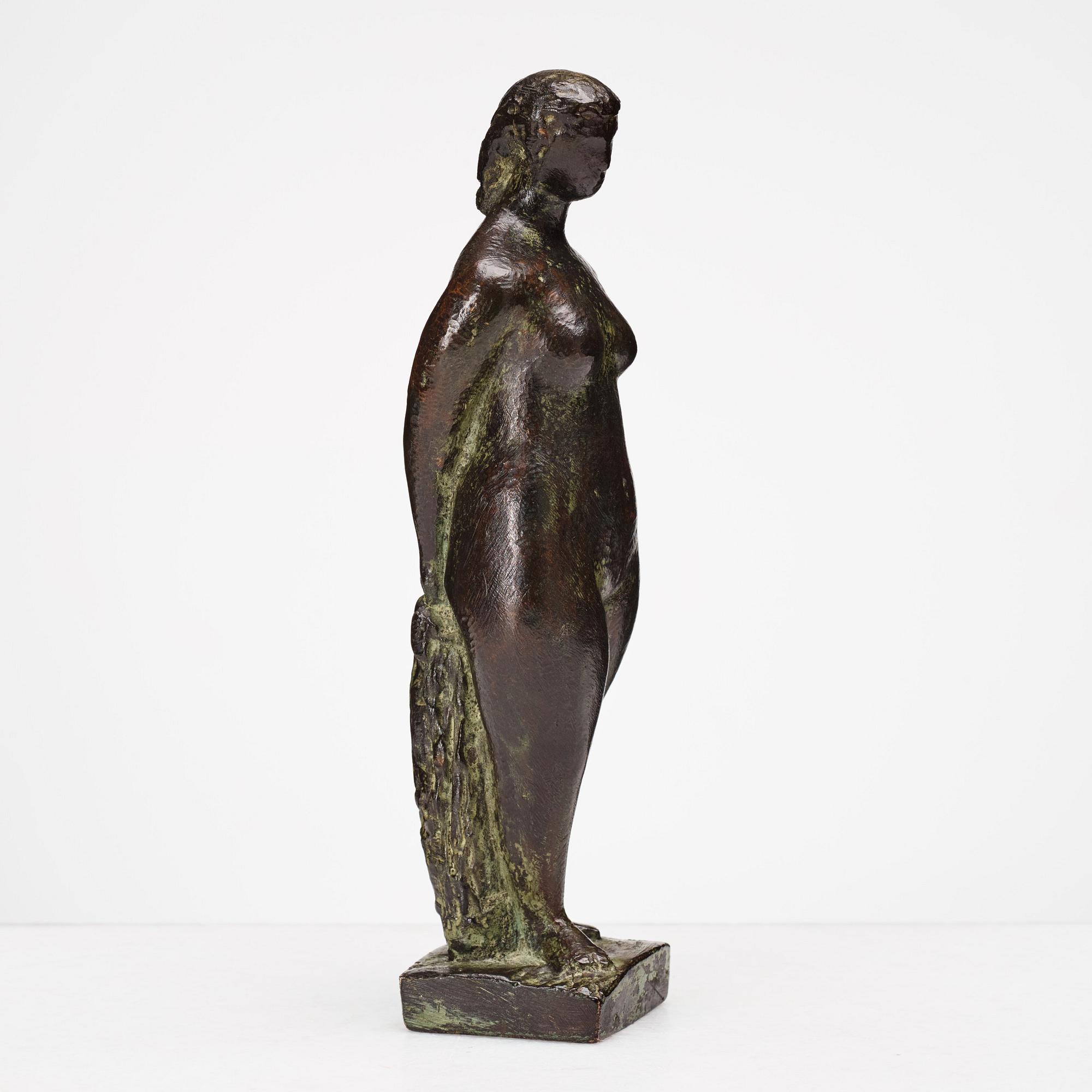 THURE THÖRN, bronze  sculpture, signed T. Thörn.