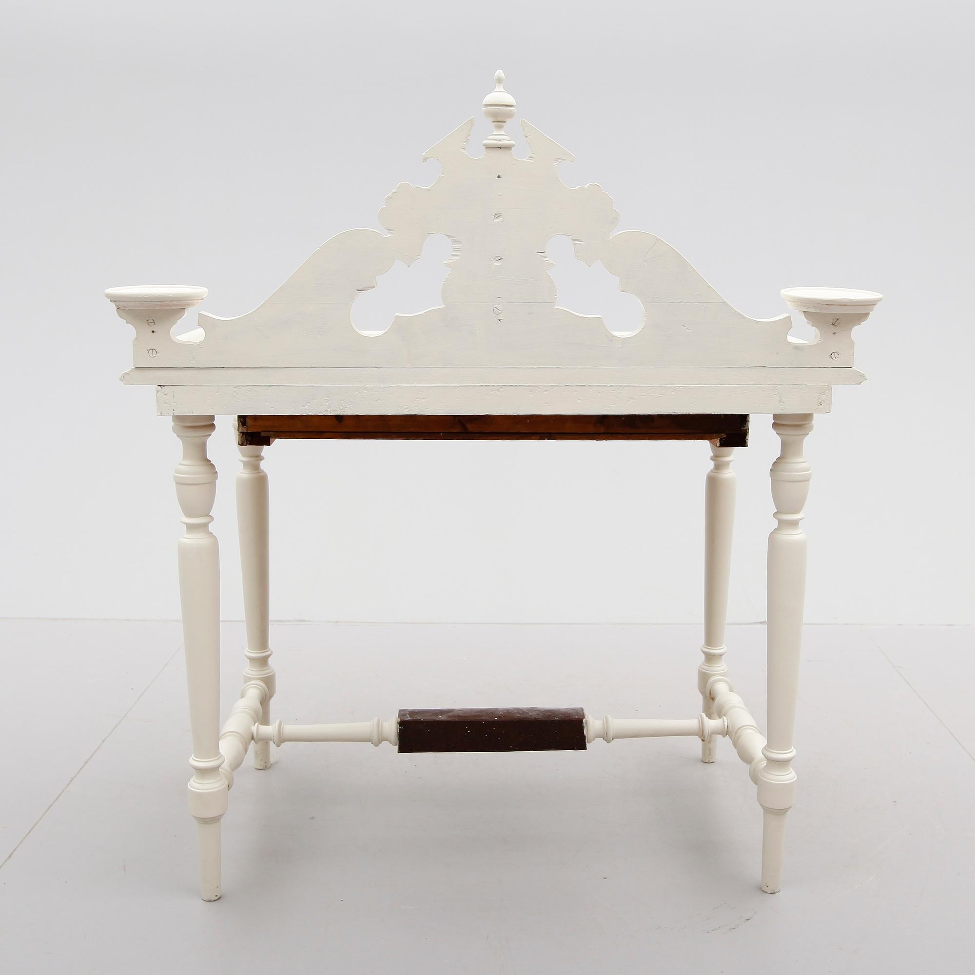 DAMSKRIVBORD, sent 1800-tal.