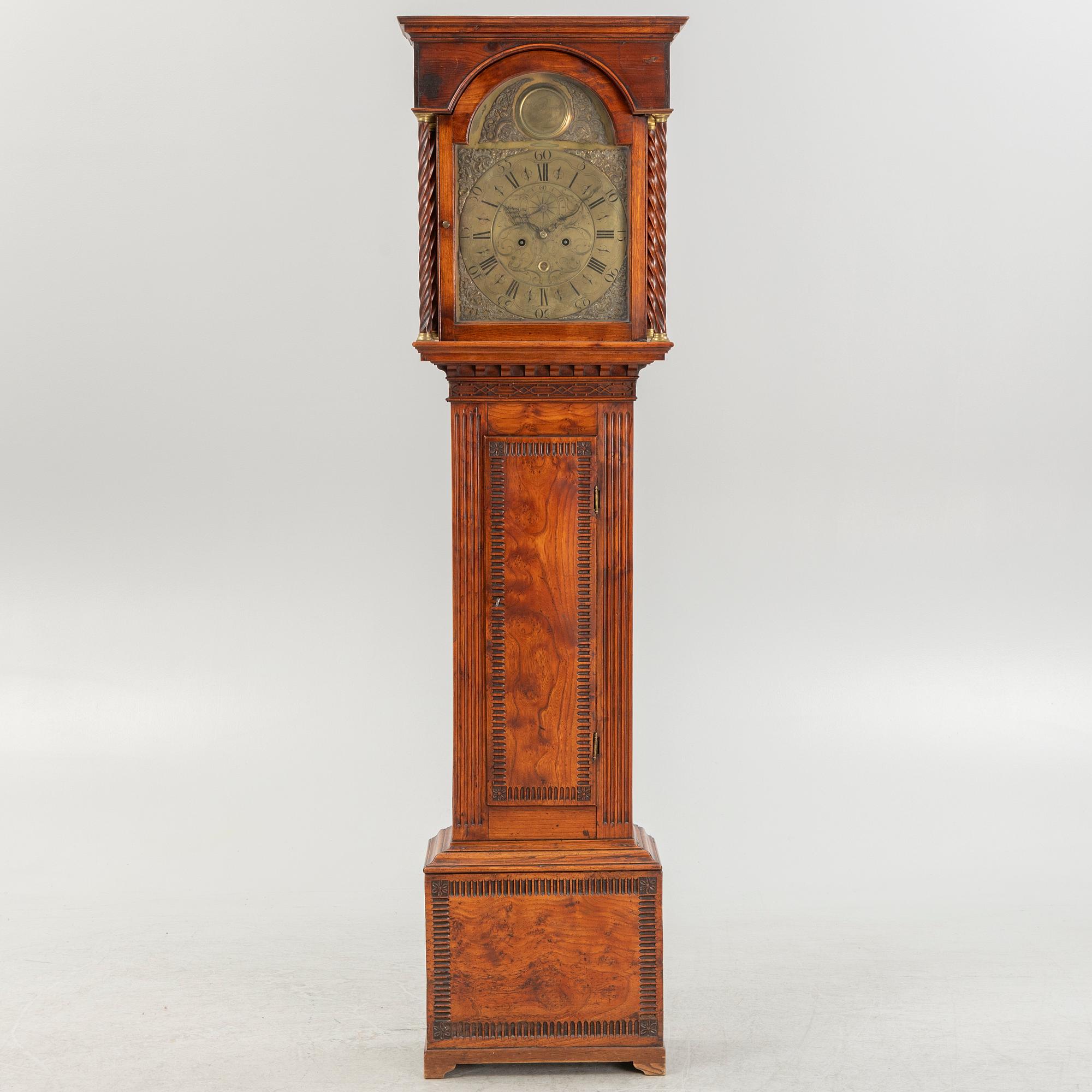 A Longcase Clock, circa 1800.