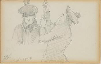 Fritz von Dardel, Matroses.