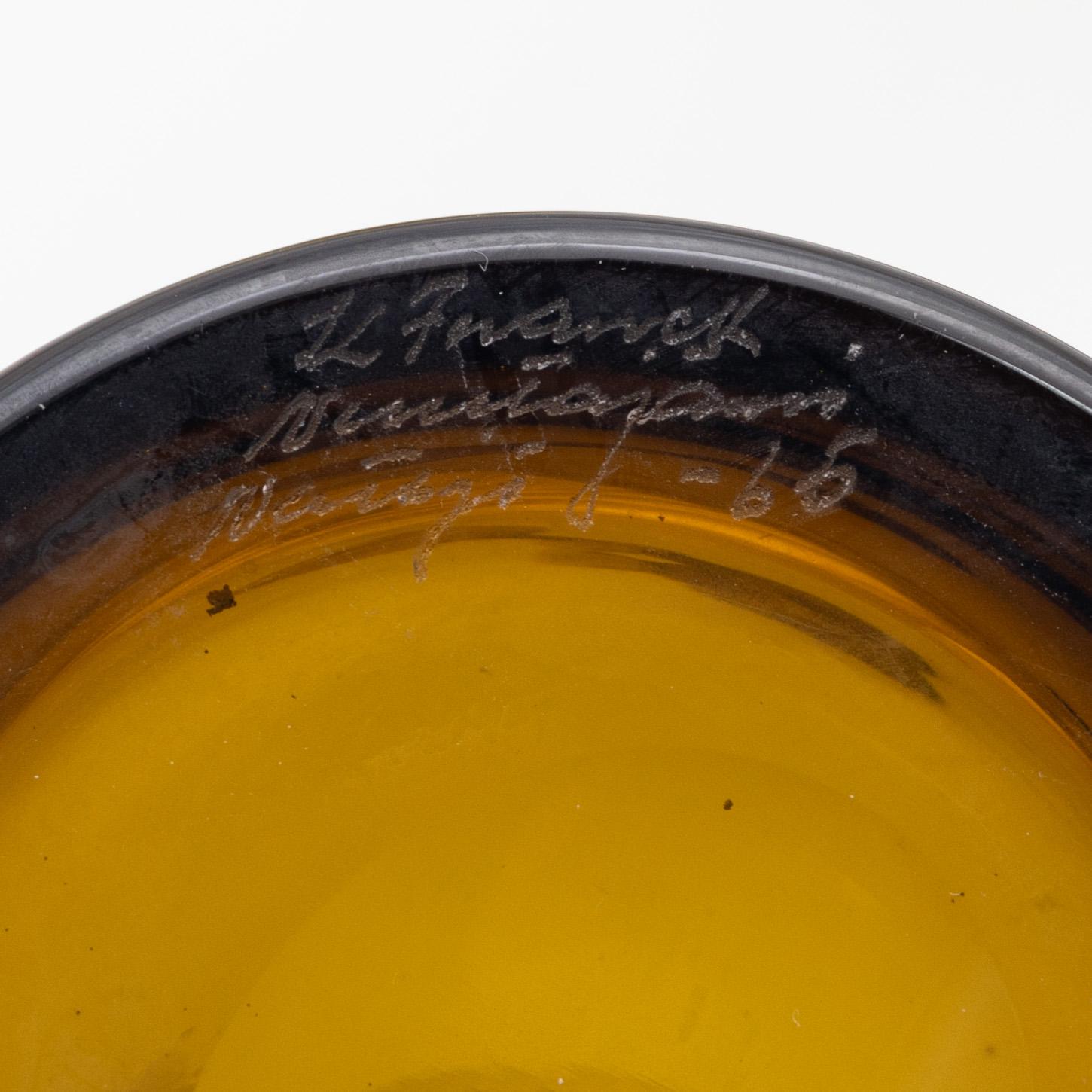 Kaj Franck, 13 'Hyrrä' glasses, Nuutajärvi Notsjö, Finland, 1965.