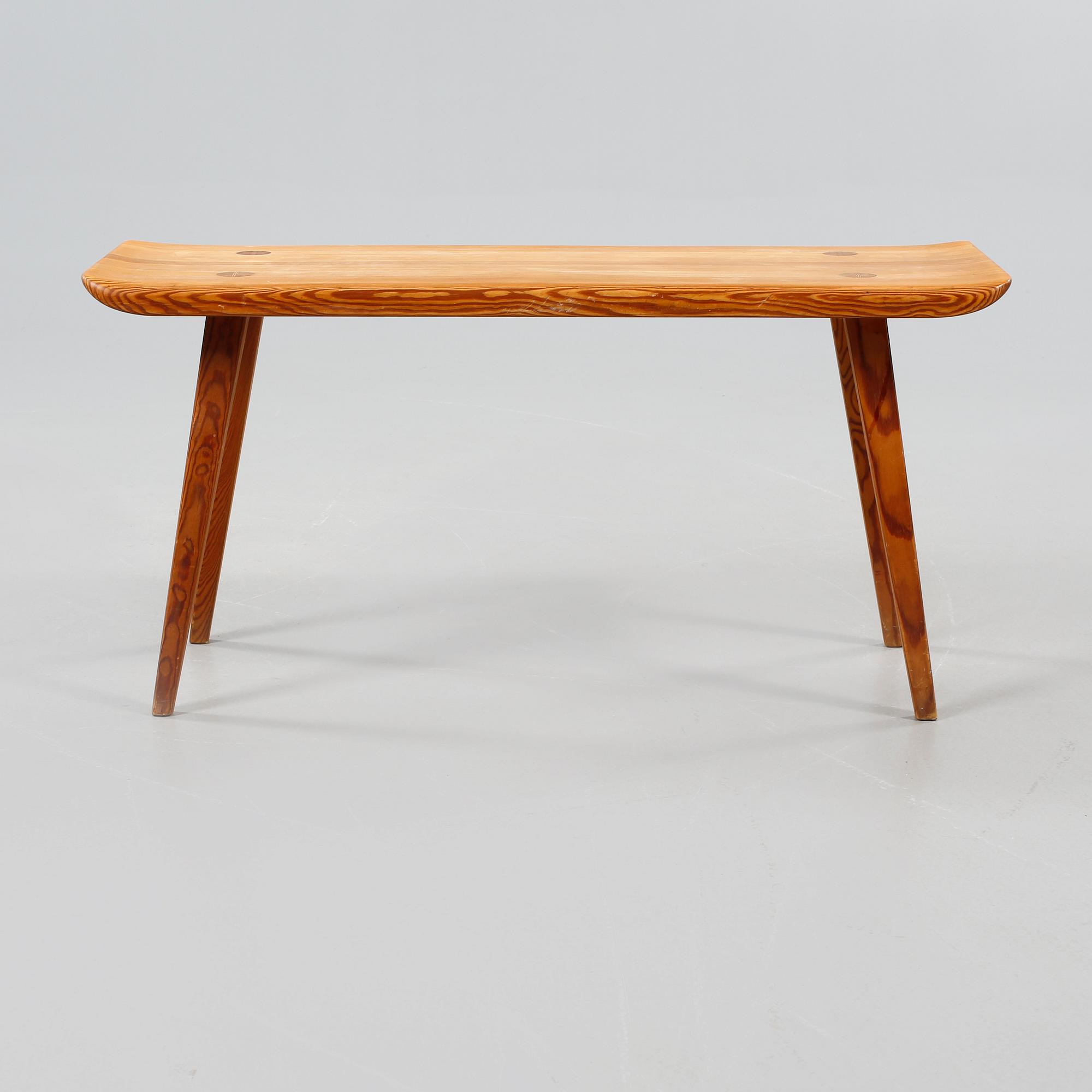 BÄNK, "Visingsö", Carl Malmsten, 1900-talets andra hälft.