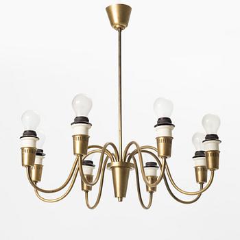 A Swedish Modern ceiling lamp, Sweden, mid20th Century.