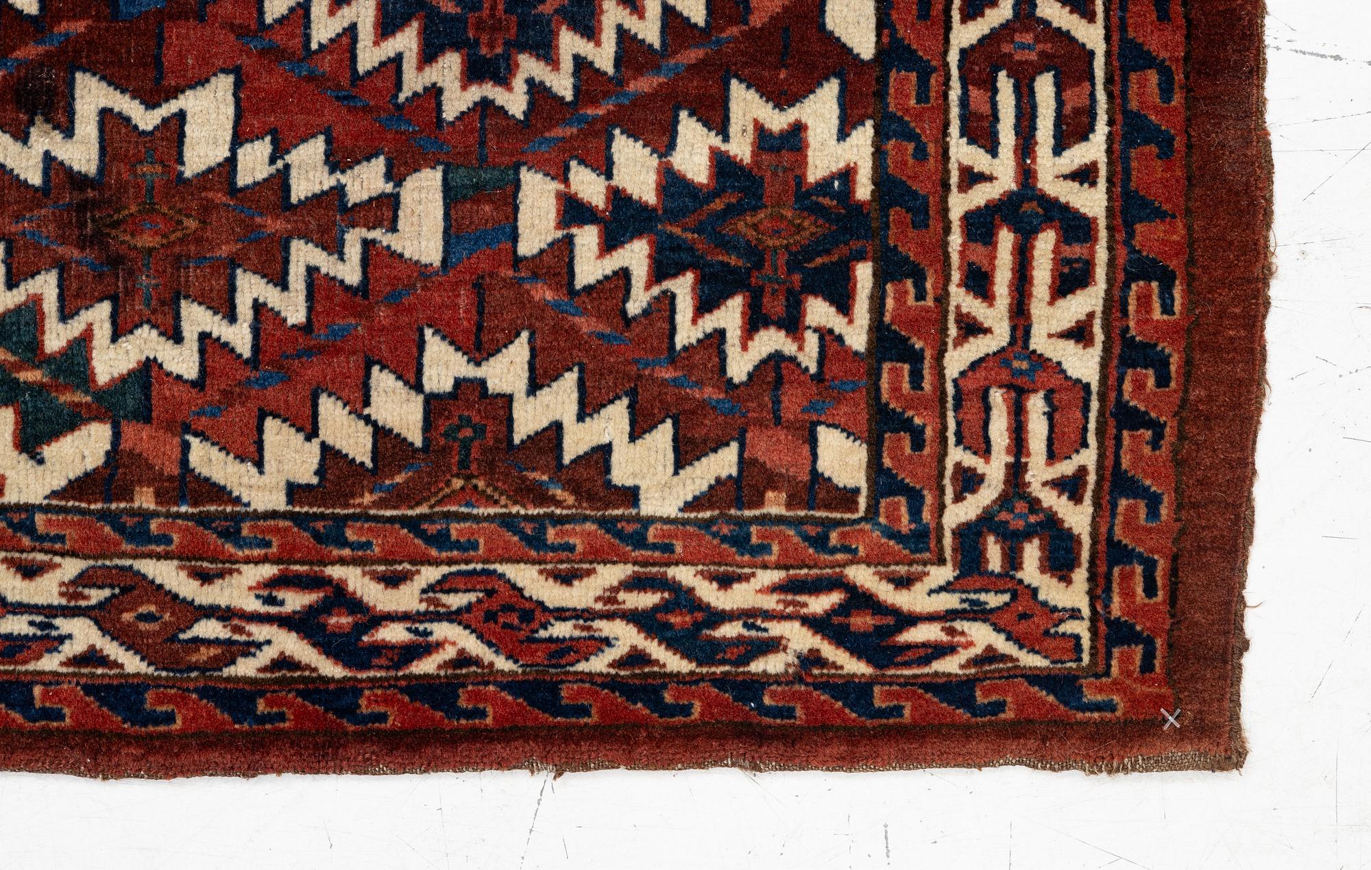 A Yomud Asmalyk, north Turkmenistan, c. 120 x 60 cm.