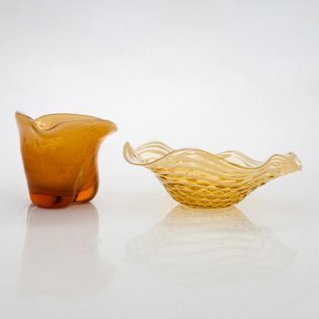 Maljoja, 4 kpl, Kauklahden Lasitehdes 1923 -1952.