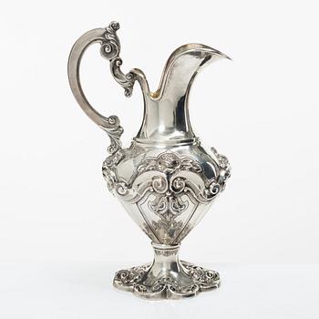 Jug, sterling silver, Rococo style, 20th century.